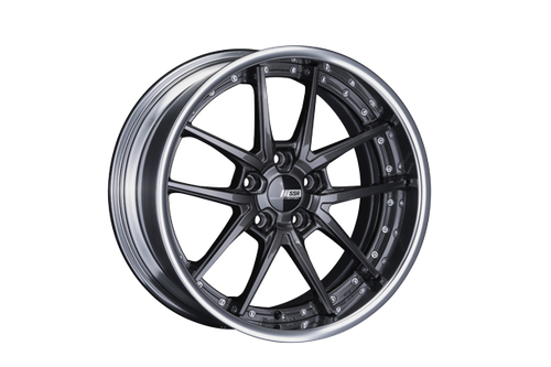 Ssr Reiner Type 10R 5x100 19X9 45 Normal Disk Prism Dark Gunmetal