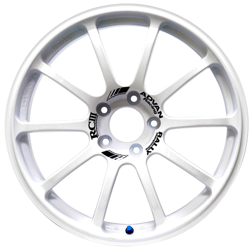 Advan RCIII 5x114.3 18x8.5+53 White