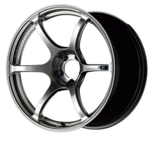 Advan RGIII 4x100 17x7.0+47 Gloss Black - Threepieceus