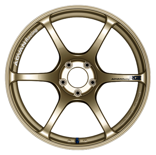 Advan RGIII 5x112 18x8+42 Gold Wheels | ThreePiece.us