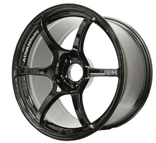 Advan RGIII 5x114.3 19x8.5+38 Hyper Black | ThreePiece.us