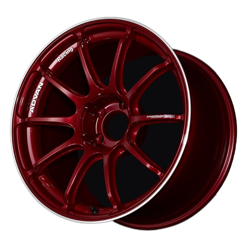 Advan Racing RSIII 5x114.3 18x9.0+25 Racing Candy Red & Ring