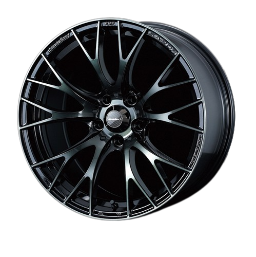 Weds SA-20R 4x100 16x5J+45 軽自動車 WedsSport SA-20R 4x100 17x7.0+43 Weds Black | ThreePiece.us