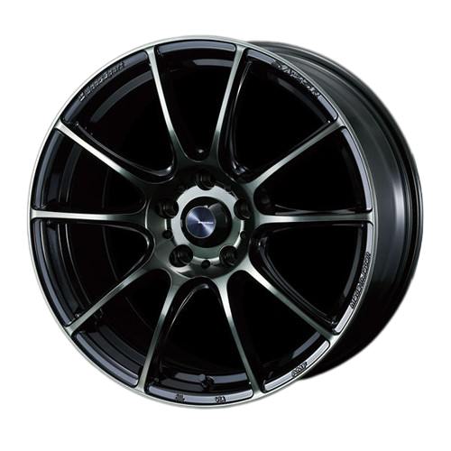 WedsSport SA-25R 5x100 18x9.5+45 Weds Black Clear
