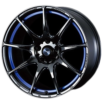 WedsSport SA-99R 5x114.3 18x8.0+42 Face F / Blue Light Chrome II