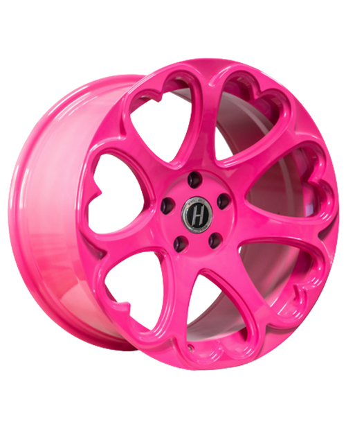 Heritage Wheel Kokoro MonoC 5X115 20x9+25 Pink wheel for 2017 Buick Envision