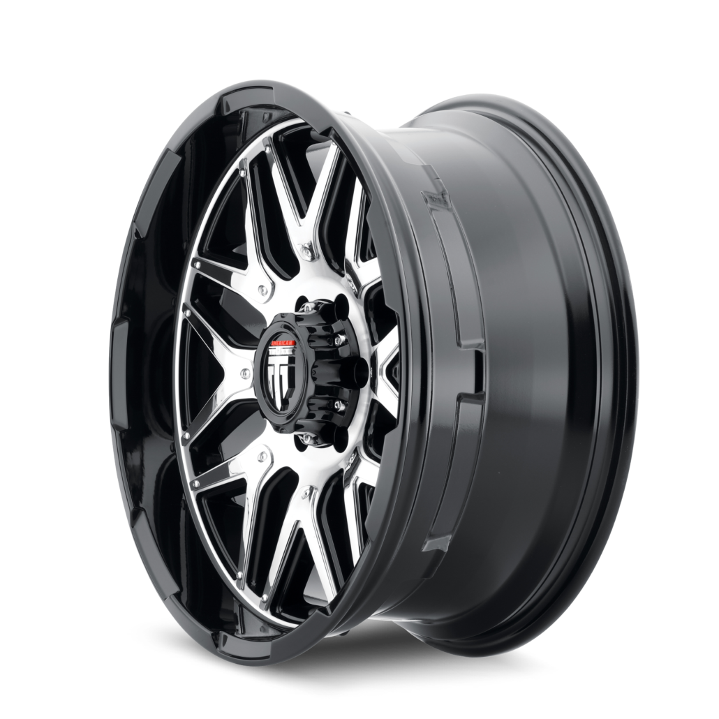 American Truxx Grind AT151 8x170 20x9+12 Gloss Black/Machined