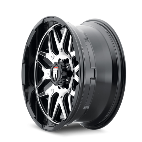 American Truxx Grind AT151 5x127 20x9+0 Gloss Black/machined