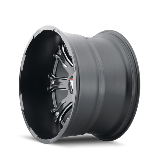 American Truxx Bomb AT154 5x127 22x14-76 Black/Machined