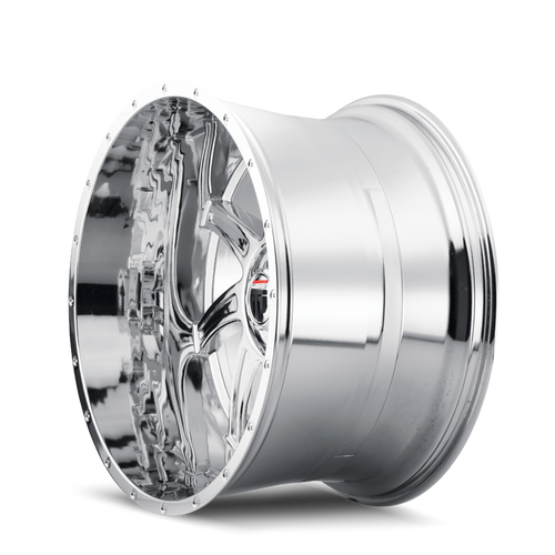 American Truxx Vortex AT162 5x150 22x12-44 Chrome