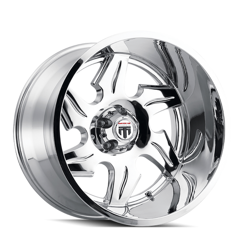 American Truxx Ninja AT163 5x150 22x14-76 Chrome
