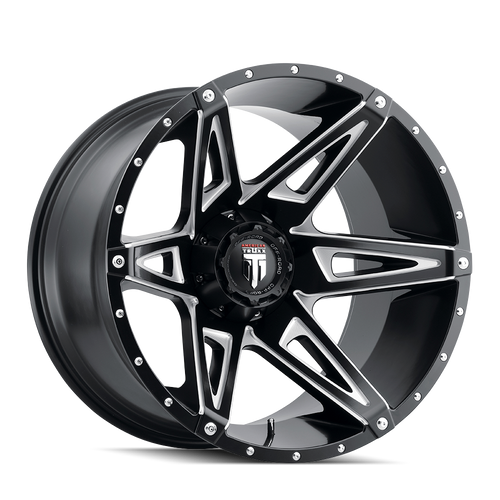 American Truxx Kutz AT1902 5x127 18x9-12 Black/Milled