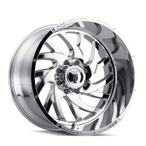 American Truxx Xclusive AT1907 8x165.1 26x14-76 Chrome