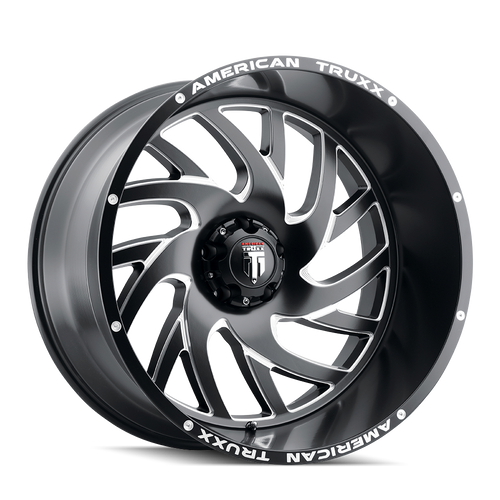 American Truxx Xclusive AT1907 8x165.1 26x14-76 Black/Milled