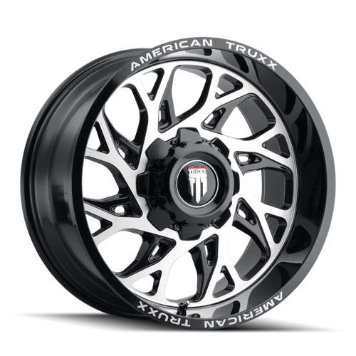 American Truxx Destiny AT1913 8x165.1 22x12-44 Black/Machined