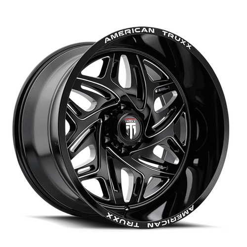 American Truxx Euphoria AT1914 6x139.7 20x10-19 Black/Milled