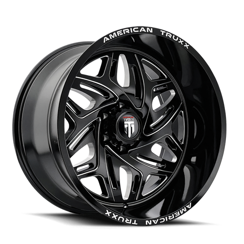 American Truxx Euphoria AT1914 5x127 20x9+0 Black/Milled
