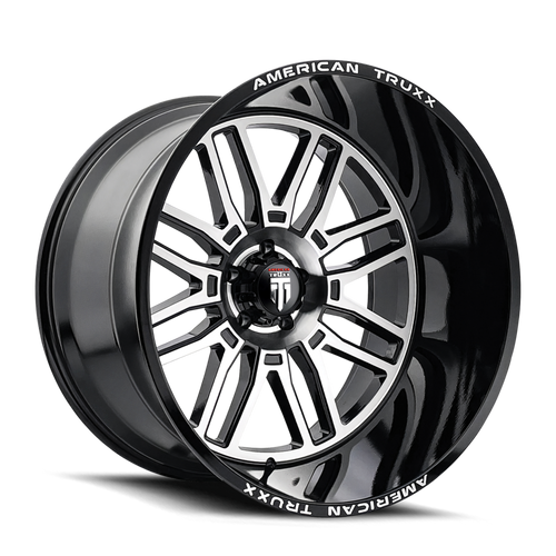American Truxx Restless AT1915 6x135 22x12-44 Black/Machined