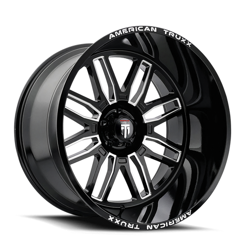 American Truxx Restless AT1915 6x135 24x14-76 Black/Milled
