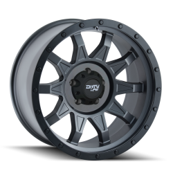 Dirty Life Roadkill 9301 5x139.7 18x9+0 Matte Gunmetal/Black Beadlock