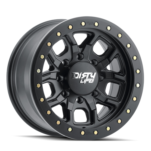 Dirty Life Dt-1 9303 6x139.7 20x9+12 Matte Black W/Simulated Ring