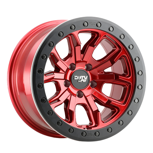 Dirty Life Dt-1 9303 8x170 17x9-12 Crimson Candy Red