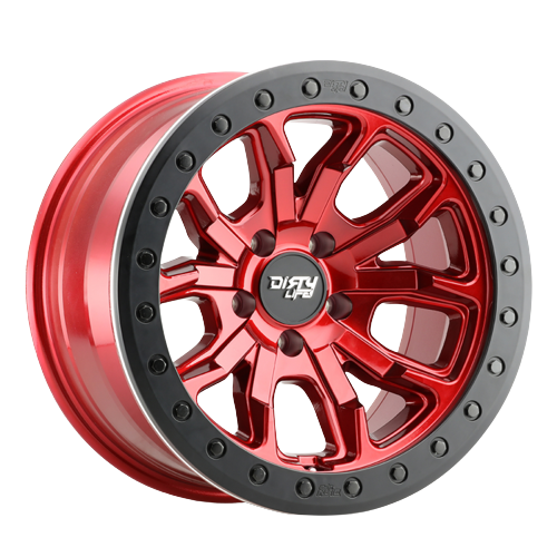 Dirty Life Dt-1 9303 6x139.7 17x9-12 Crimson Candy Red