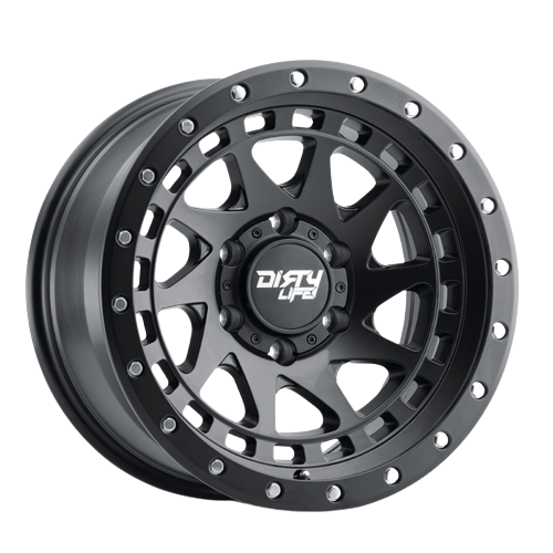 Dirty Life Enigma 9311 6x135 17x9-12 Matte Black