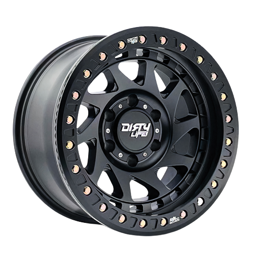 Dirty Life Enigma Race 9313 8x165.1 17x9-12 Matte Black
