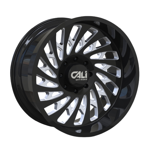 Cali Off-Road Switchback 9108 6x135 20x12-51 Gloss Black/Milled