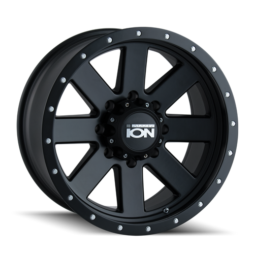 Ion Type 134 6x135 20x9+0 Matte Black/Black Beadlock