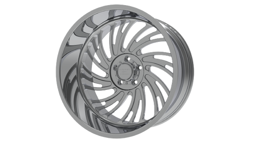 Carolina Forged Myrtle 6x5.5 22x12 -40 High Polish wheel for 1997 Gmc C2500