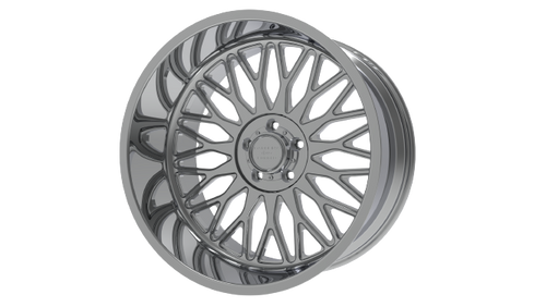Carolina Forged Raleigh 6x5.5 24x12 -40 High Polish wheel for 2012 Cadillac Escalade