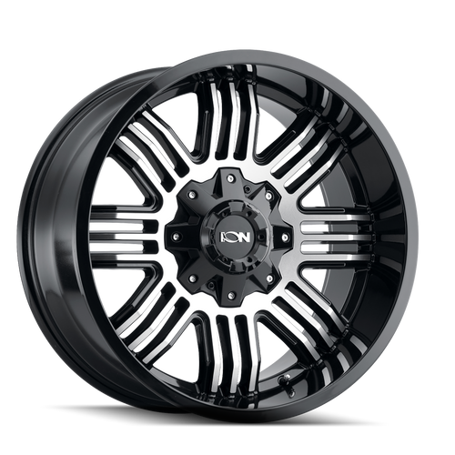 Ion Type 144 5x139.7 17x9-12 Black/Machined