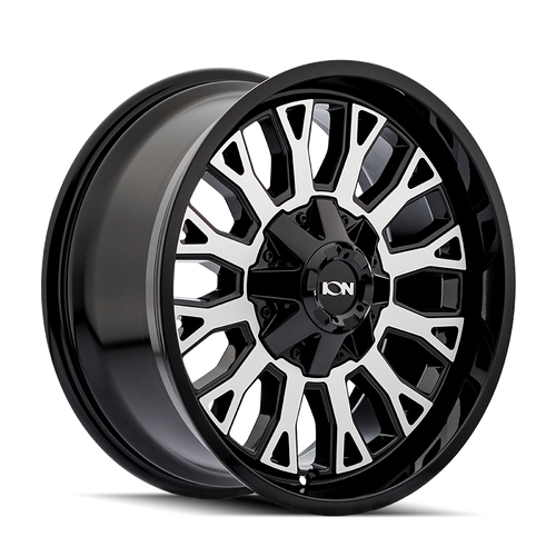 Ion Type 152 8x180 20x9+0 Black/Machined