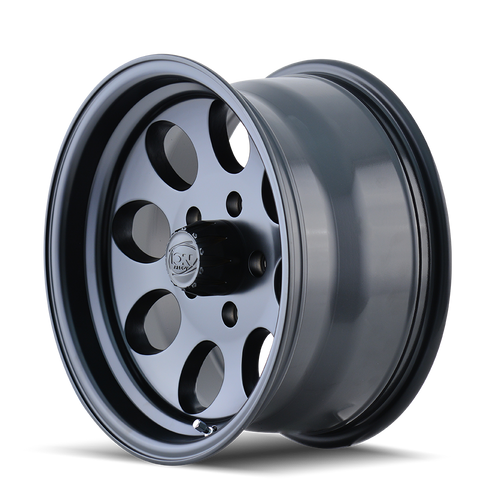 Ion Type 171 5x114.3 15x8-27 Matte Black wheel for 1998 Lexus Ls400