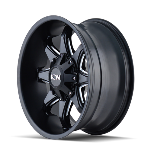 Ion Type 181 5x150 20x9+18 Satin Black/Milled Spokes