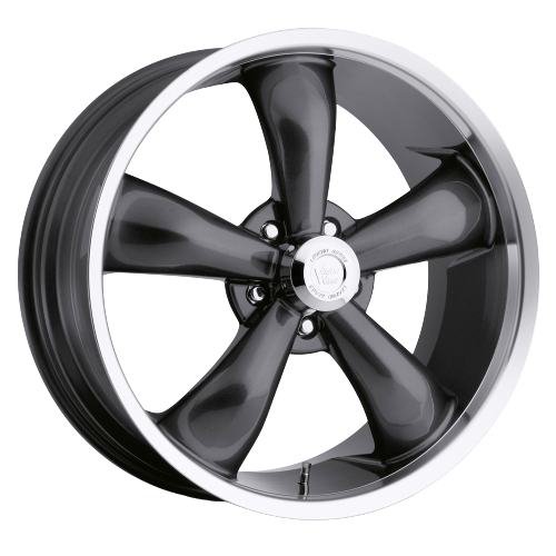 Vision American-Muscle 142 Legend 5x115 18x8.5+20 Gunmetal Machined Lip