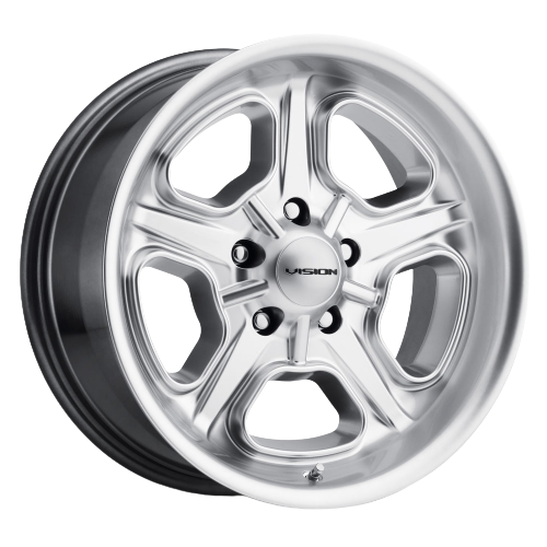 Vision American-Muscle 147 Daytona 5x120 20x8.5+32 Hyper Silver