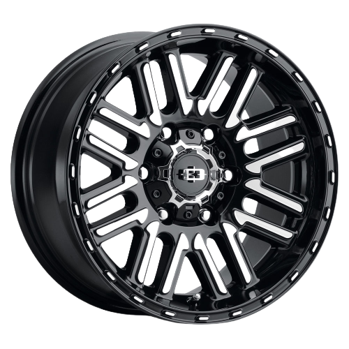 Vision Off-Road 348 Nexus 5x150 18x8.5+18 Gloss Black Machined Face