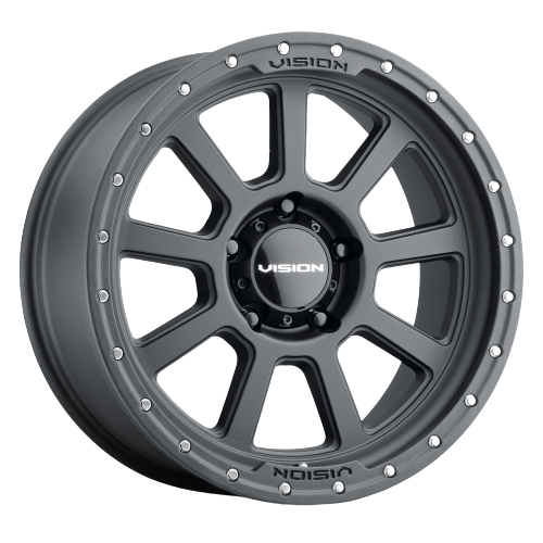 Vision Off-Road 350 Ojos 8x170 17x9+12 Satin Black