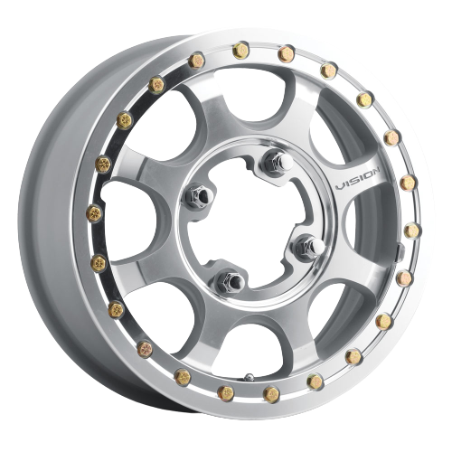 Vision ATV 351 Flow 5x114.3 15x6+51 As-Cast Machined Face Machined Ring/Lip
