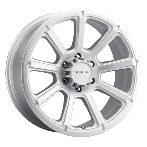 Vision Off-Road 353 Turbine 6x139.7 16x8+0 Winter Paint-Silver( Salt Resistant)