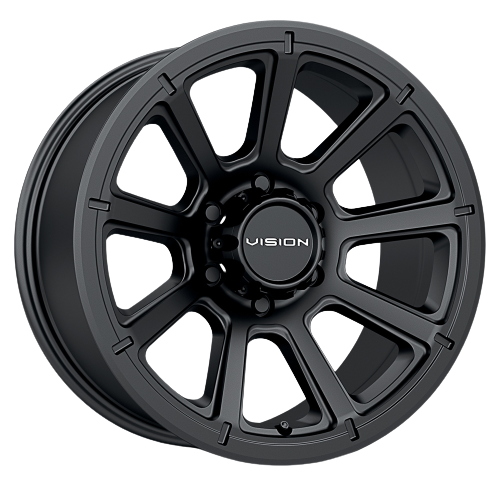 Vision Off-Road 353 Turbine 8x170 17x8.5+18 Matte Black