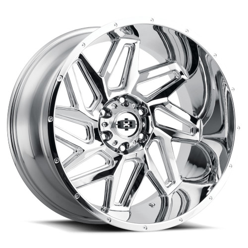 Vision Off-Road 361 Spyder 5x127 22x12-51 Chrome