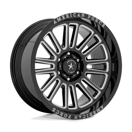 American Force AC003 Weapon 6X135 22X10 -18 GLOSS BLACK MILLED