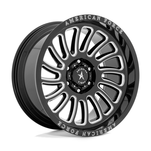 American Force AC004 Vulcan 6X135 20X10 -18 GLOSS BLACK MILLED