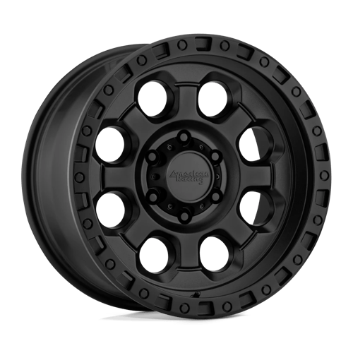 American Racing AR201 8X170 17X9 -12 CAST IRON BLACK