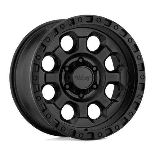 American Racing AR201 8X180 17X9 -12 CAST IRON BLACK