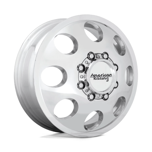 American Racing AR204 BAJA DUALLY 8X165.1 16X6 +111 POLISHED - FRONT